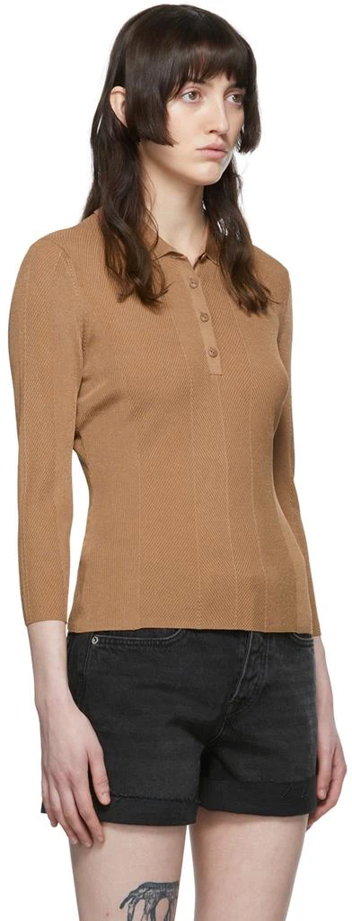 商品Rag & Bone|Brown Pacey Polo,价格¥659,第2张图片详细描述
