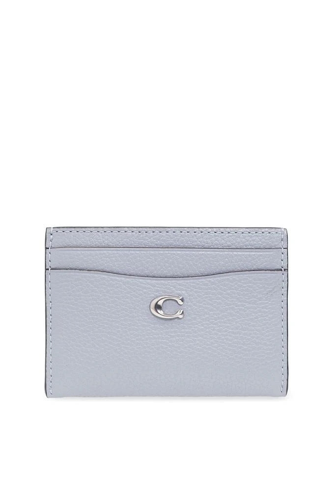 商品Coach|Coach Logo Plaque Card Case,价格¥290,第1张图片