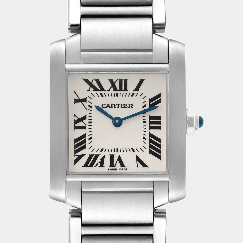 商品[二手商品] Cartier|Cartier Tank Francaise Midsize Steel Ladies Watch WSTA0005 25 x 30 mm,价格¥28408,第3张图片详细描述