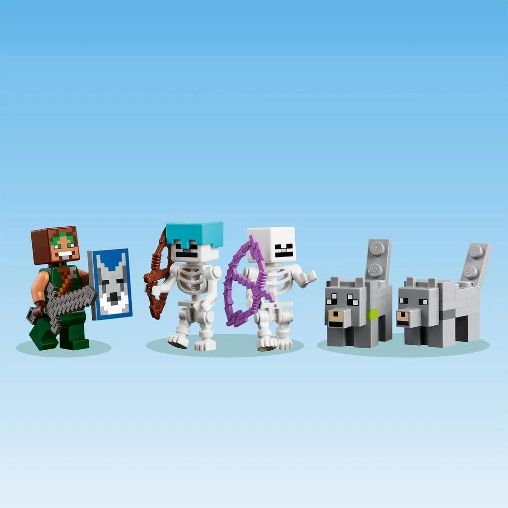 商品LEGO|LEGO Minecraft The Wolf Stronghold Video-Game Toy Set 21261,价格¥329,第4张图片详细描述