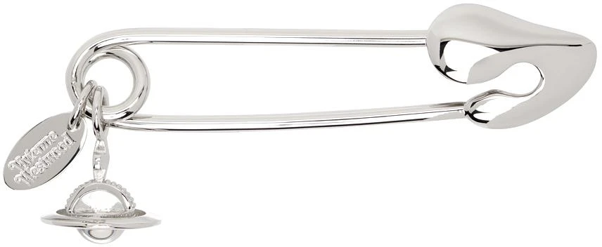 商品Vivienne Westwood|Silver Kilt Safety Pin Brooch,价格¥2437,第1张图片