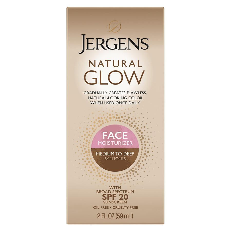 商品Jergens|Face Moisturizer Self Tanner, SPF 20,价格¥88,第1张图片