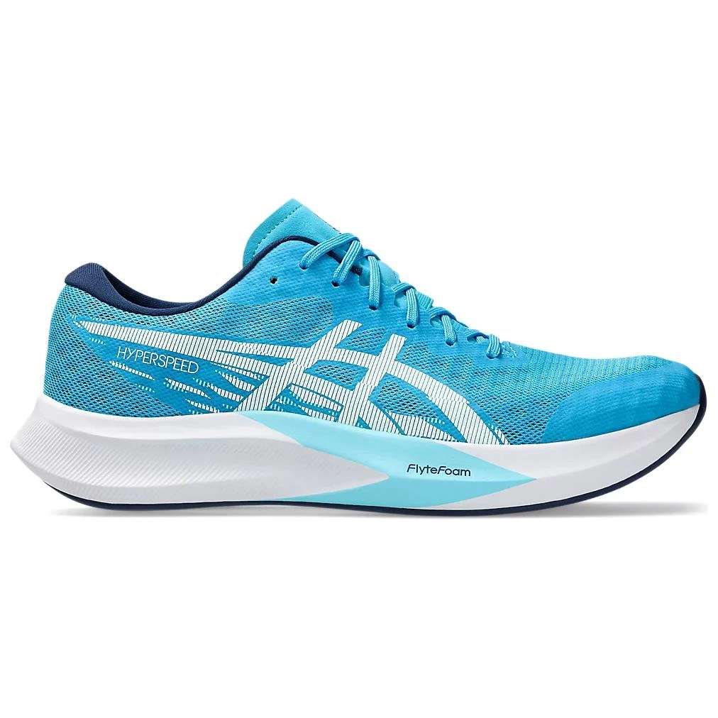 商品[国内直发] Asics|HYPER SPEED 4 舒适轻盈 竞速减震防滑 低帮跑步鞋 男款 蓝白色,价格¥826,第3张图片详细描述