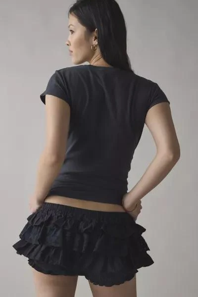 商品Out From Under|Out From Under Dolce Verano Ruffle Bloomer Short,价格¥292,第3张图片详细描述
