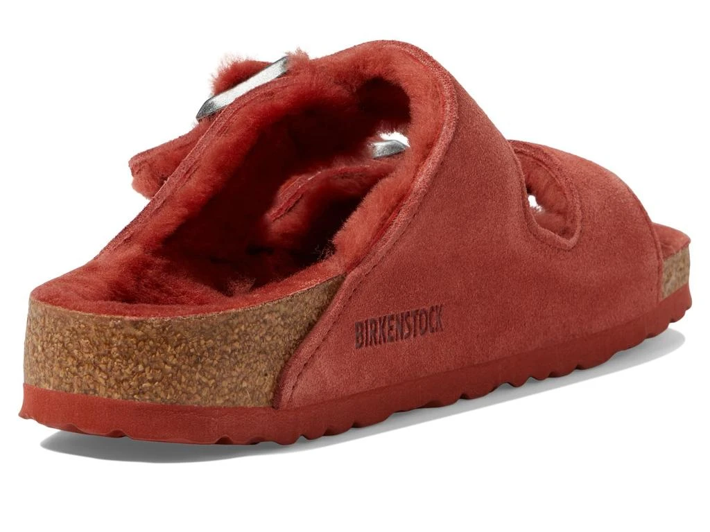 商品Birkenstock|女式 亚利桑那羊羔绒麂皮 凉拖,价格¥880,第5张图片详细描述