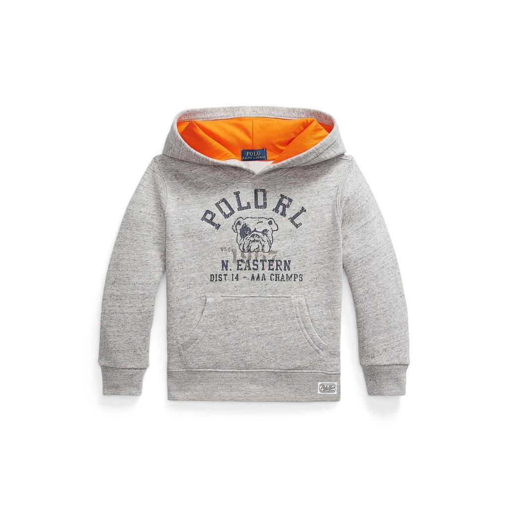 商品Ralph Lauren|Fleece Graphic Hoodie (Toddler/Little Kid),价格¥390,第1张图片