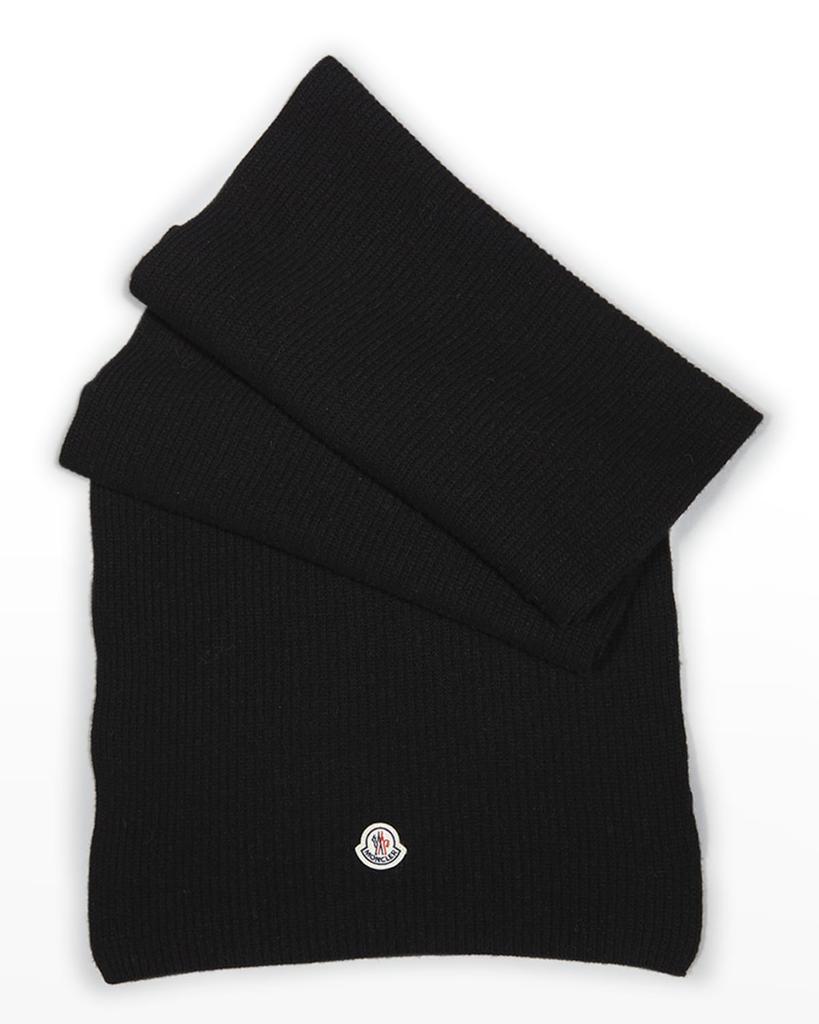 商品Moncler|Men's Cashmere-Wool Scarf,价格¥4415,第4张图片详细描述