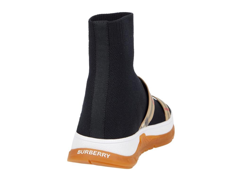 商品Burberry|Buckled Strap Stretch Knit Sock Sneakers (Toddler/Little Kid),价格¥2246,第7张图片详细描述