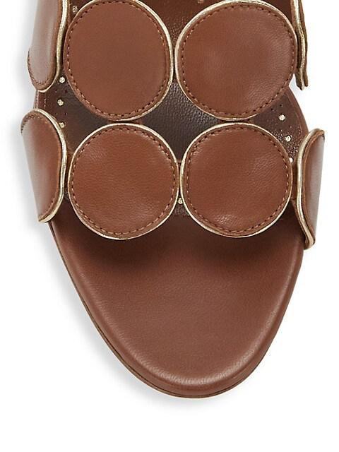 商品Manolo Blahnik|Haribalmu 55 Leather Mules,价格¥6286,第6张图片详细描述