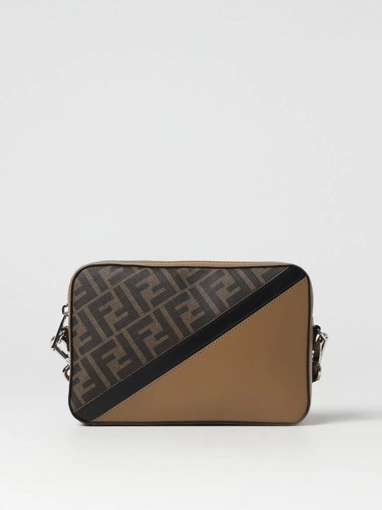 商品Fendi|Fendi Diagonal bag in coated cotton and leather,价格¥5905,第1张图片