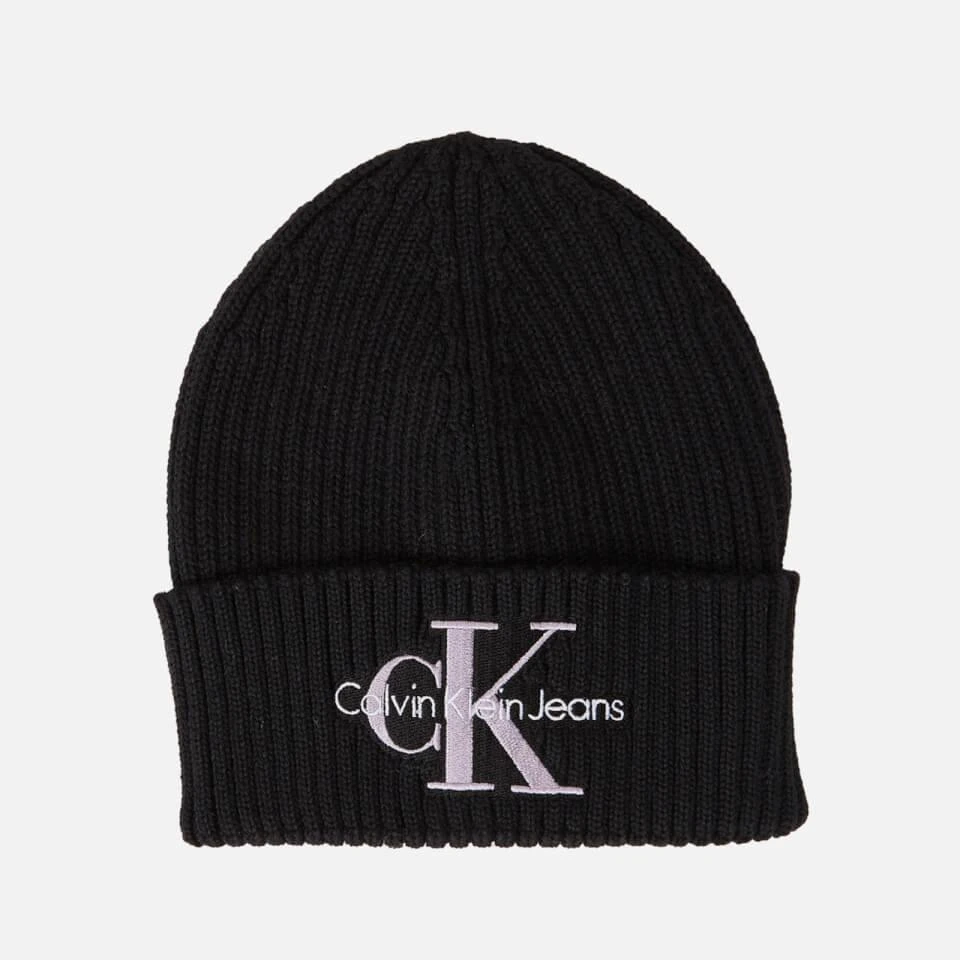 商品Calvin Klein|Calvin Klein Jeans Monogrammed Wool-Blend Beanie,价格¥367,第1张图片