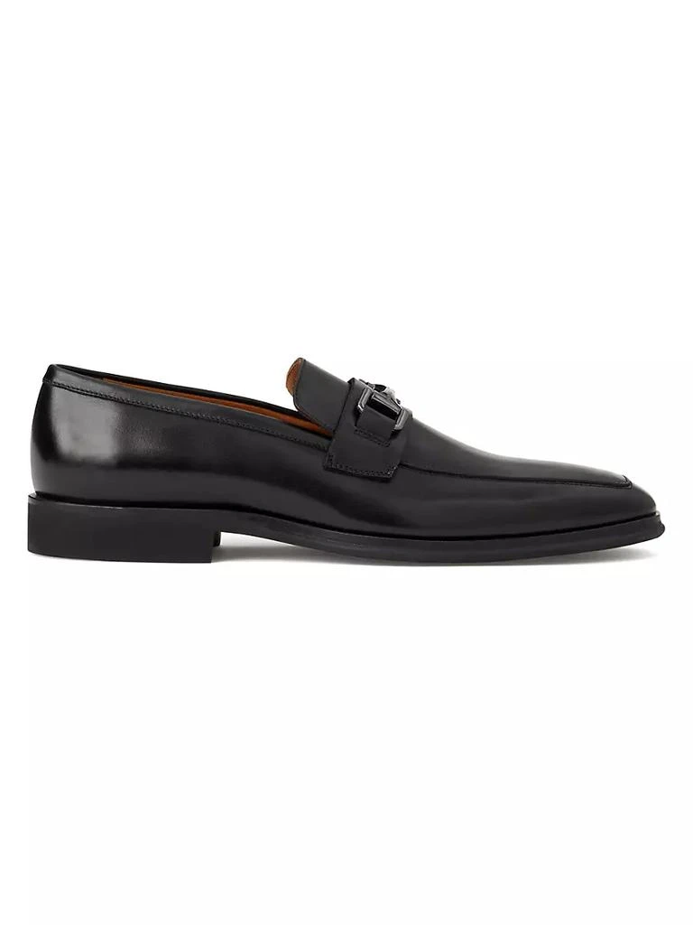 商品Bruno Magli|Raging Bit Leather Loafers,价格¥2963,第1张图片