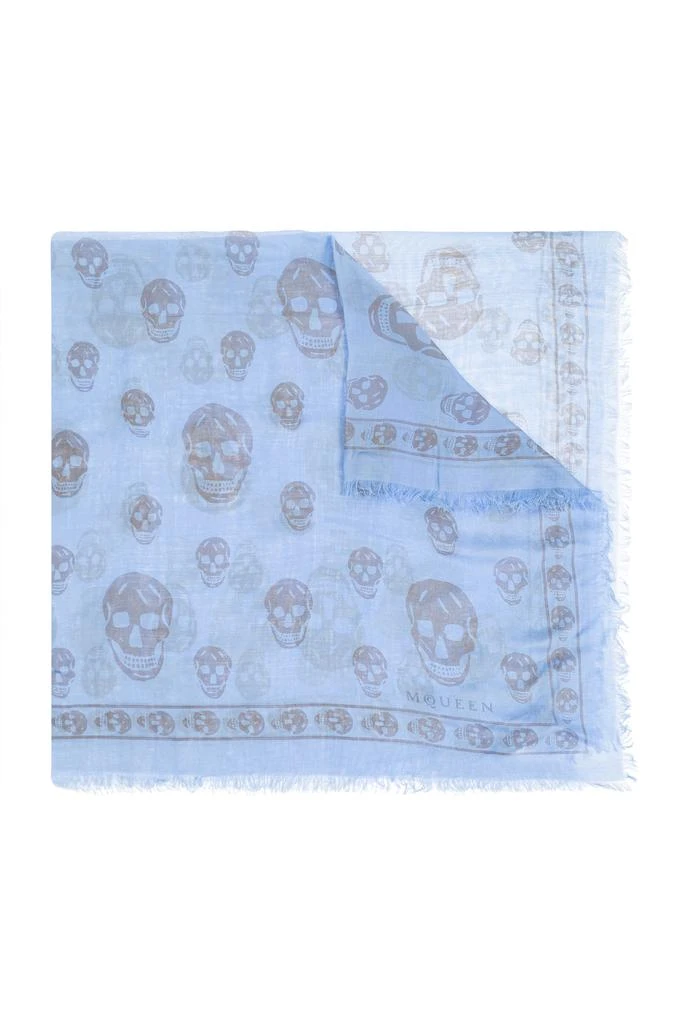 商品Alexander McQueen|Scarf with a distinctive skull motif,价格¥2776,第1张图片