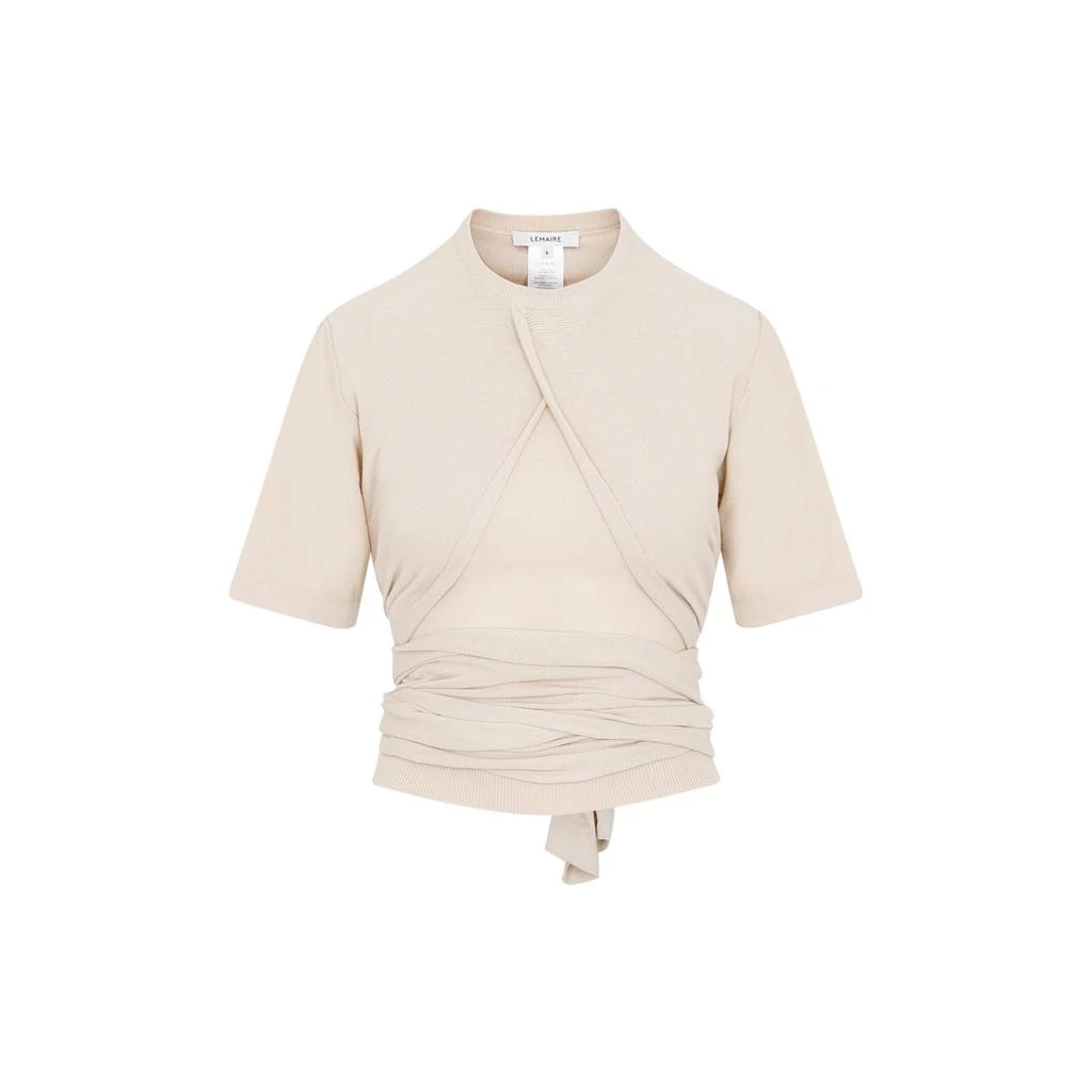 商品Lemaire|Lemaire Knot-Detailed Crewneck Knitted Top,价格¥2248,第1张图片