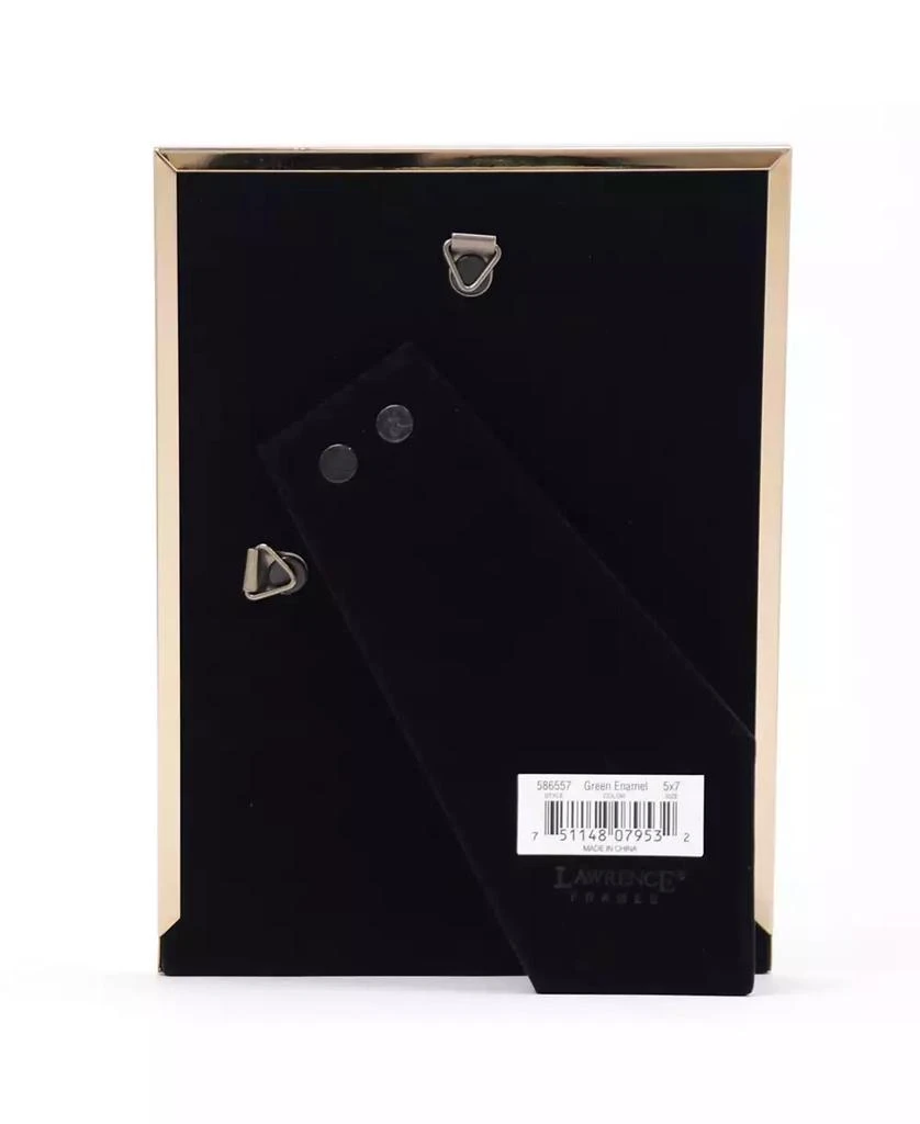 商品Lawrence Frames|Metal and Enamel Picture Frame, 5" x 7",价格¥175,第3张图片详细描述