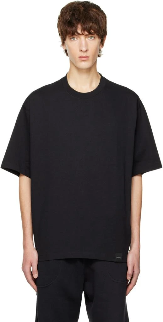 商品Calvin Klein|Black Printed T-Shirt,价格¥361,第1张图片