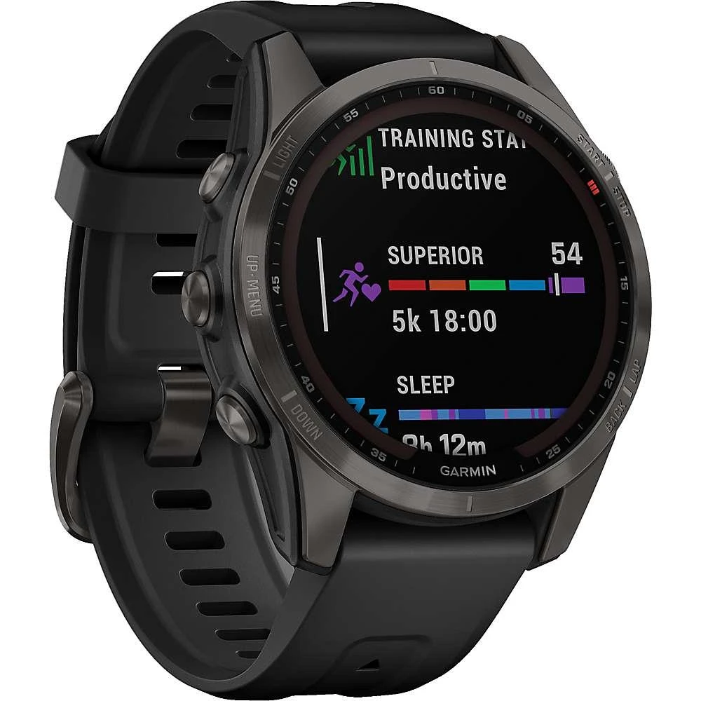 商品Garmin|Garmin Fenix 7S Sapphire Solar Watch,价格¥7428,第4张图片详细描述