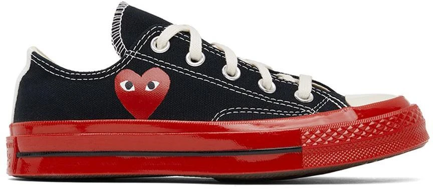 商品Comme des Garcons|Black & Red Converse Edition Chuck 70 Sneakers,价格¥1104,第1张图片