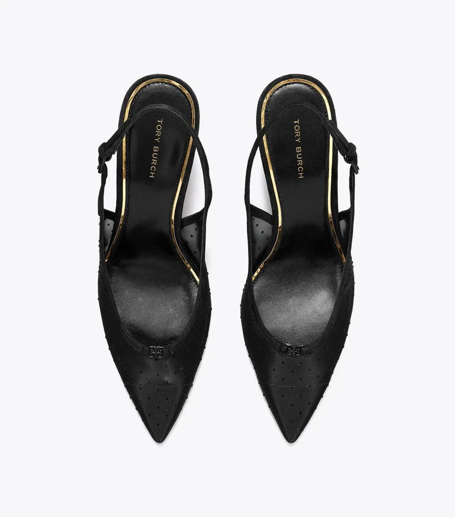 商品Tory Burch|Double T Buckle Wedge,价格¥1319,第5张图片详细描述