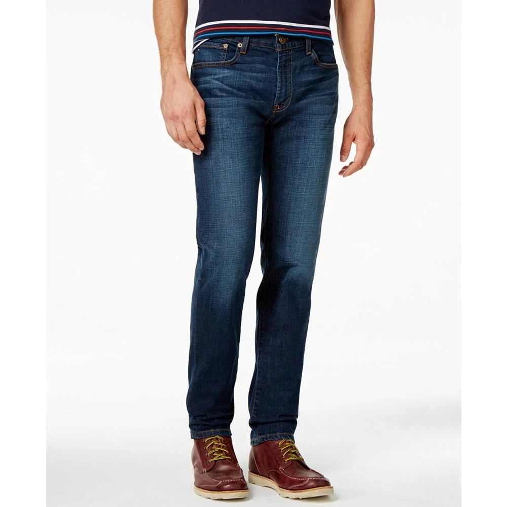 商品Tommy Hilfiger|Tommy Hilfiger Men's Slim-Fit Stretch Jeans,价格¥331,第1张图片