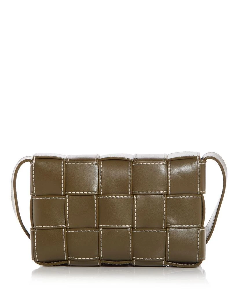 Small Cassette Intreccio Leather Crossbody Bag 商品