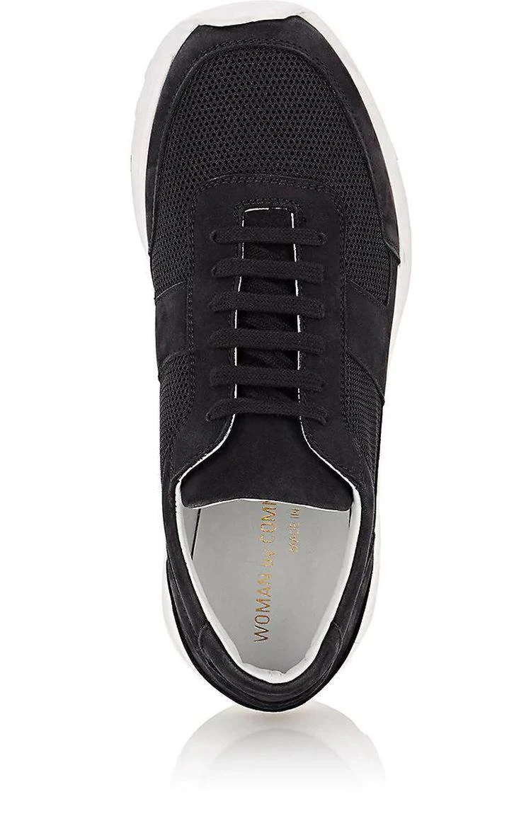 商品Common Projects|Track Nubuck & Mesh Sneakers,价格¥2206,第4张图片详细描述
