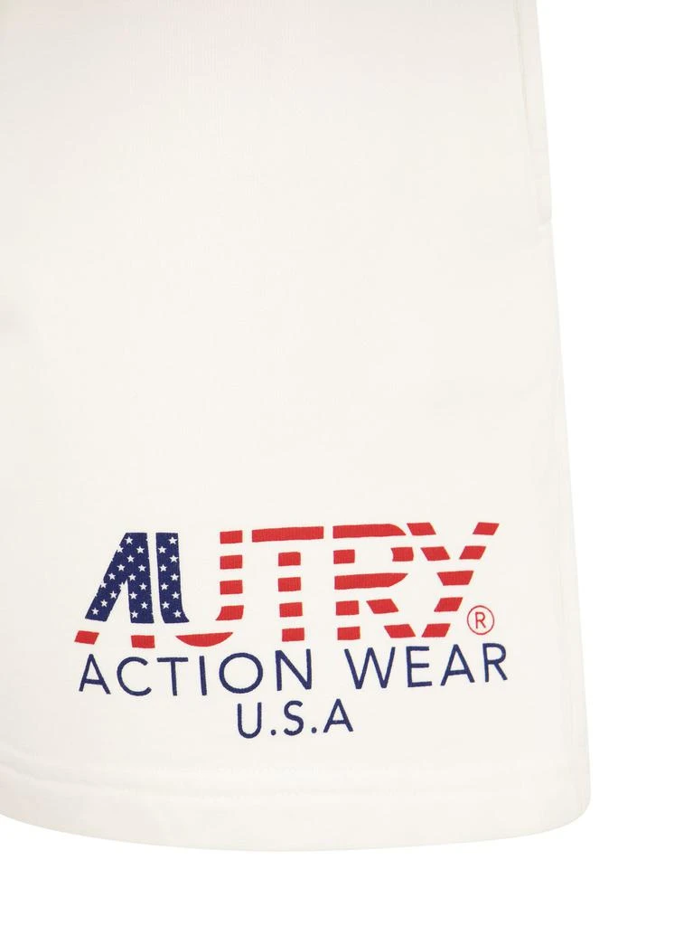 商品Autry|Bermuda Shorts With Logo,价格¥906,第4张图片详细描述