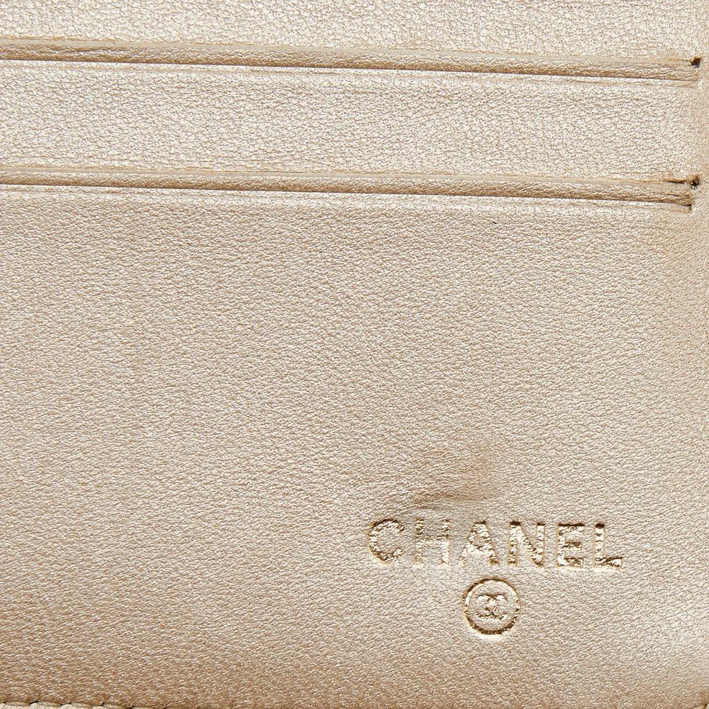 Chanel Black Leather Camellia Flap Wallet 商品