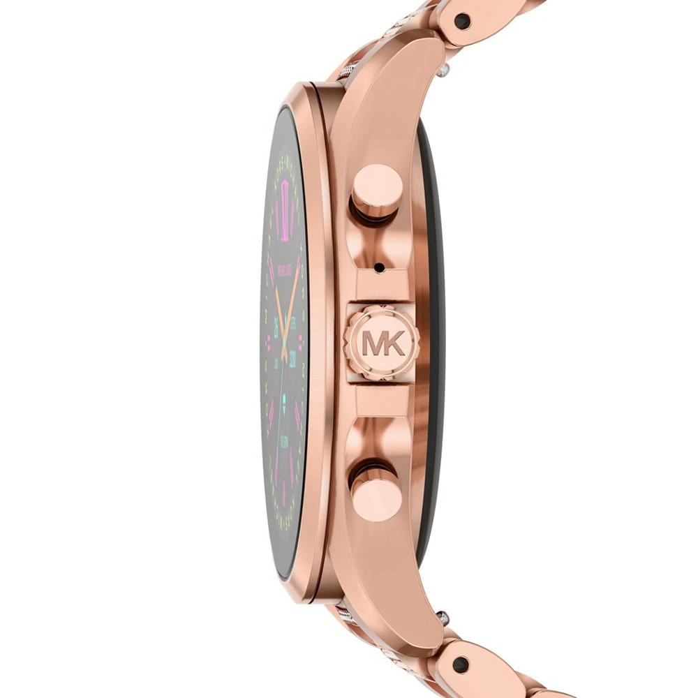 商品Michael Kors|Access Unisex Gen 6 Bradshaw Smartwatch: Rose Gold-Tone Case with Stainless Steel Bracelet 44mm,价格¥2071,第4张图片详细描述