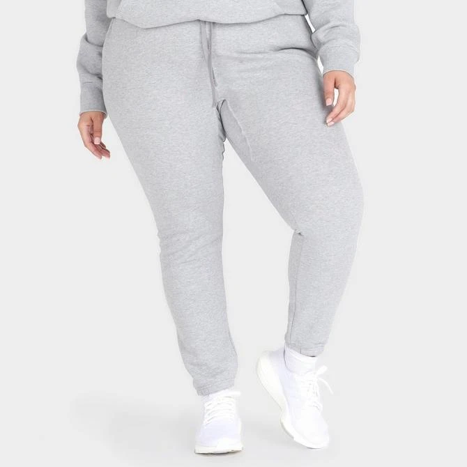 商品Adidas|Women's adidas New Sportswear Logo Fleece Jogger Pants (Plus Size),价格¥150,第3张图片详细描述