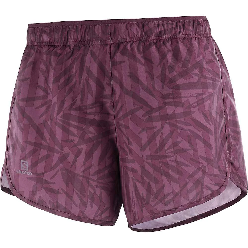 商品Salomon|Salomon Women's Agile 4 Inch Short,价格¥265,第2张图片详细描述