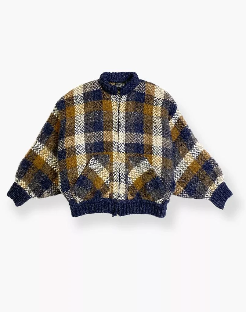 商品Madewell|BusyLadyBaca & The Goods 1980s Vintage Batwing Plaid Wool Jacket,价格¥2127,第4张图片详细描述