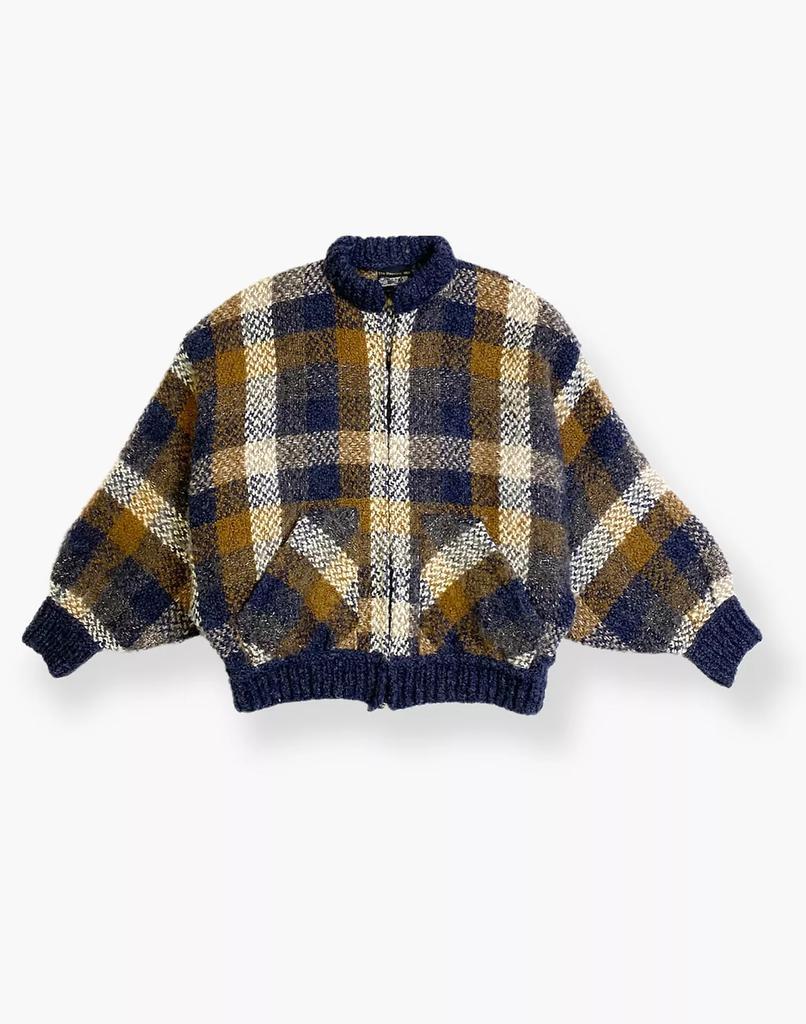 商品Madewell|BusyLadyBaca & The Goods 1980s Vintage Batwing Plaid Wool Jacket,价格¥1869,第6张图片详细描述