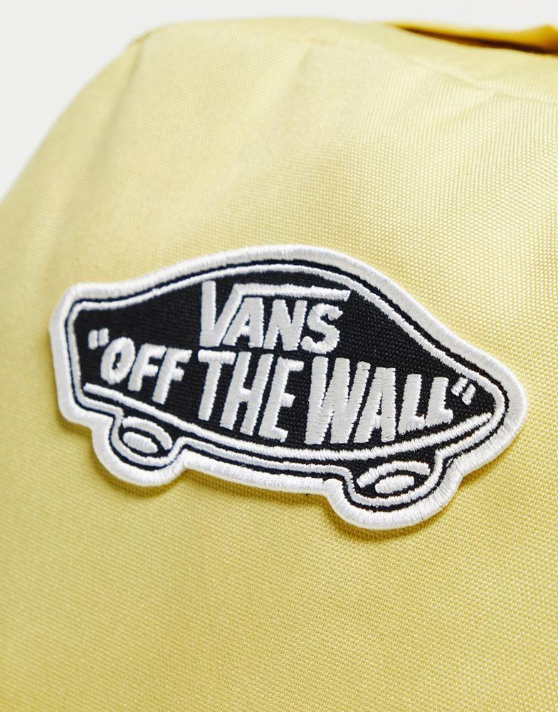 Vans Realm backpack in yellow商品第3张图片规格展示