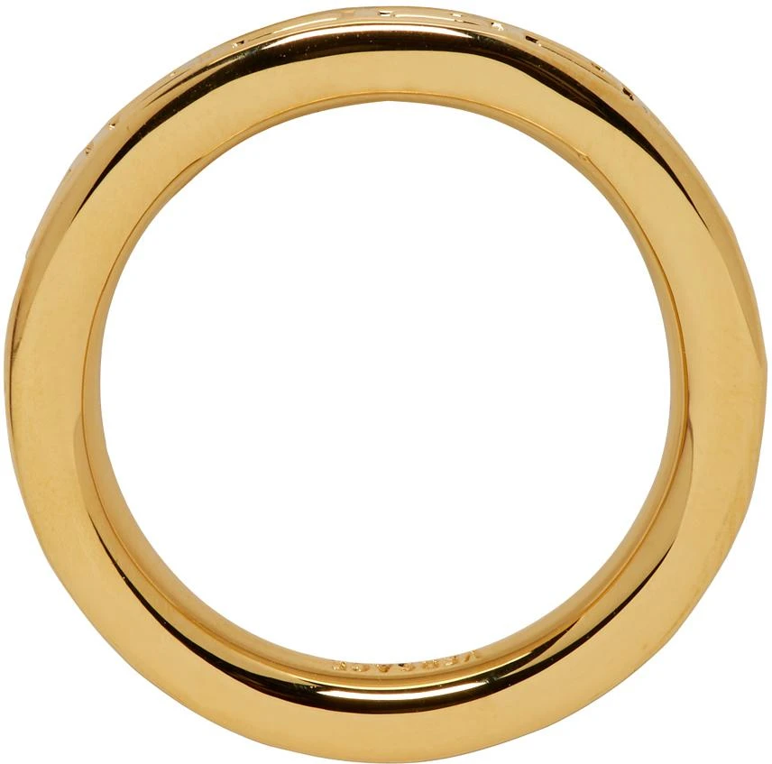 商品Versace|Gold Greek Key Ring,价格¥911,第2张图片详细描述