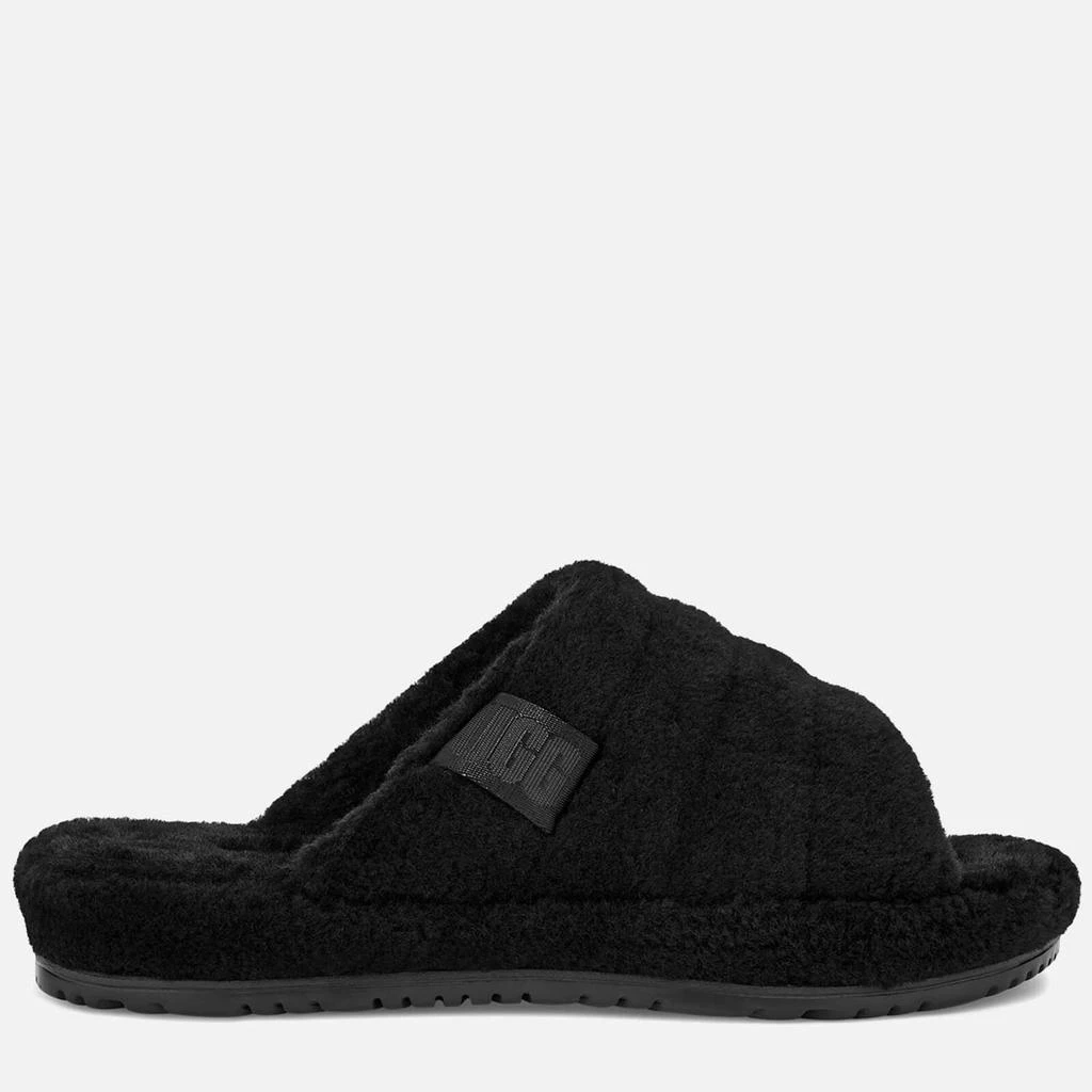 商品UGG|UGG MEN'S FLUFF YOU SLIDE SLIPPERS - BLACK,价格¥396,第1张图片