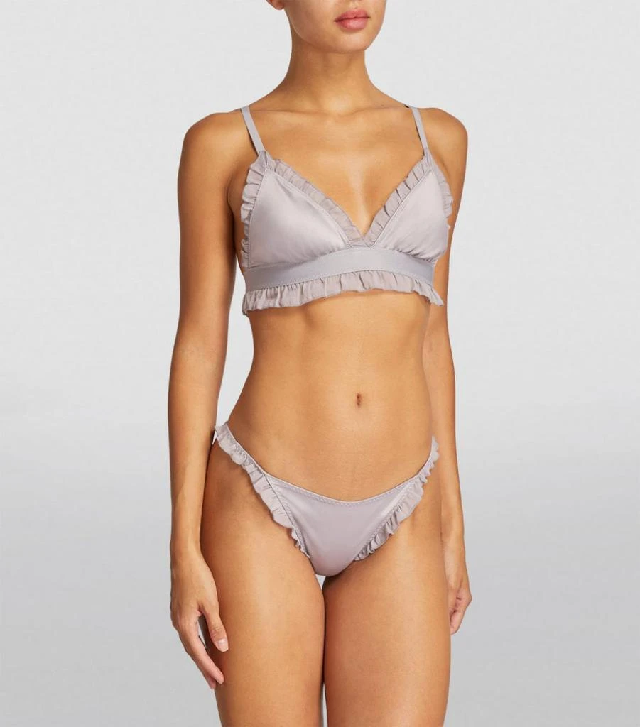 商品LOVE STORIES|Satin Reggipetto Bralette,价格¥605,第2张图片详细描述
