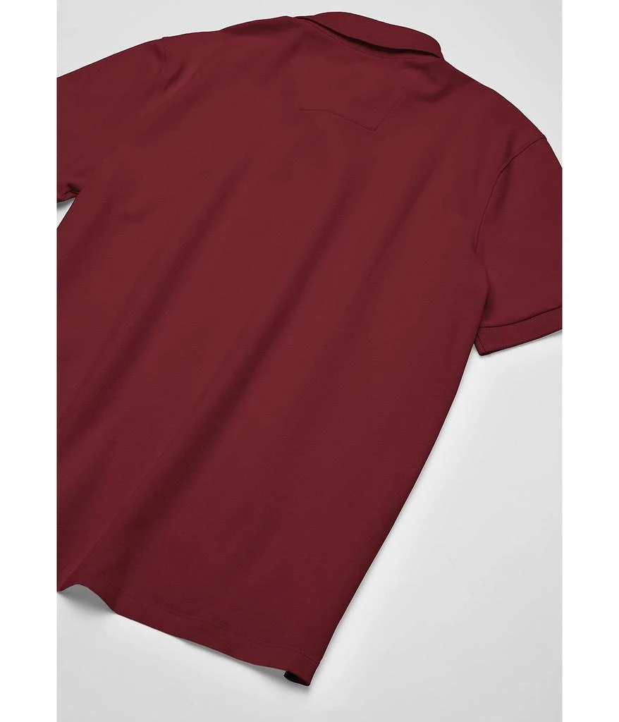 商品Nautica|Men's Short Sleeve Solid Stretch Cotton Pique Polo Shirt,价格¥179,第2张图片详细��描述