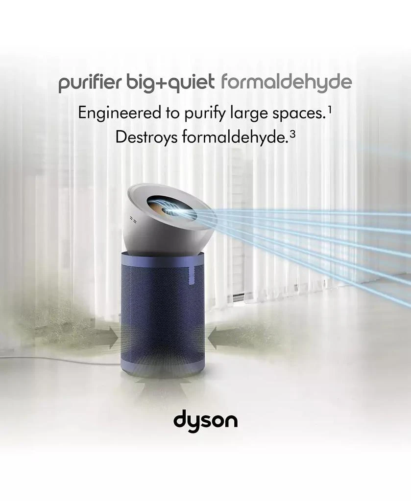 商品Dyson|Purifier Big + Quiet Formaldehyde BP03 | Bright Nickel/Prussian Blue,价格¥7721,第3张图片详细描述