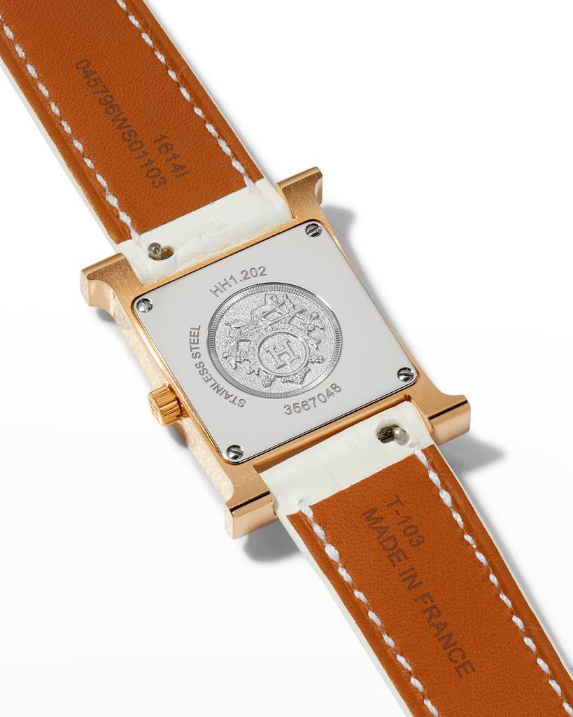 商品Hermes|HEURE H WATCH, 21 x 21 MM,价格¥34788,第5张图片详细描述