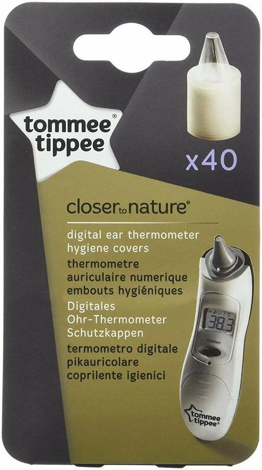 商品Tommy Tippee|Tommee Tippee 汤美星 耳温枪耳套配件 (40 pack) ,价格¥76,第1张图片