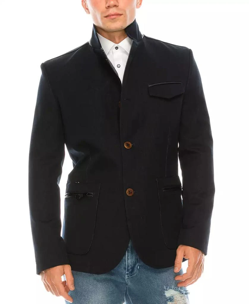 商品RON TOMSON|Men's Modern Casual Stand Collar Sports Jacket,价格¥2967,第1张图片
