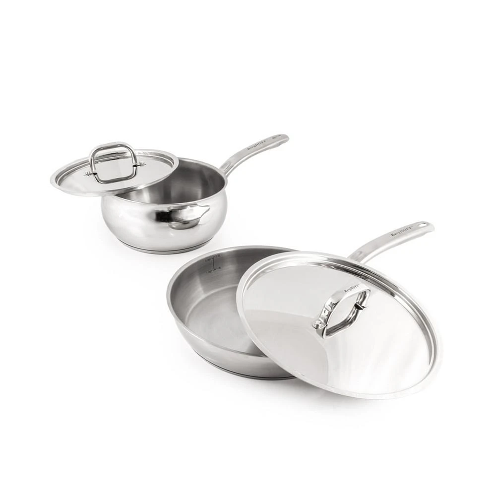 商品BergHOFF|Belly 18/10 Stainless Steel 4 Piece Cookware Set,价格¥1236,第1张图片