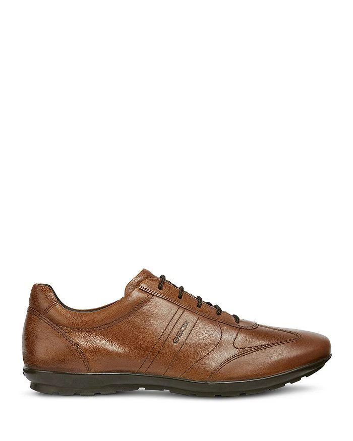 商品Geox|Men's Symbol Leather Oxfords,价格¥970,第2张图片详细描述