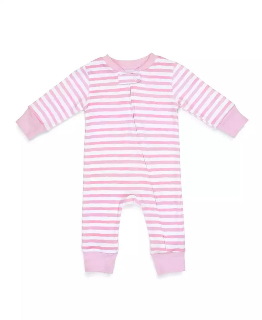 商品Pajamas for Peace|Petal Stripe Baby Boys and Girls Coveralls,价格¥180,第1张图片