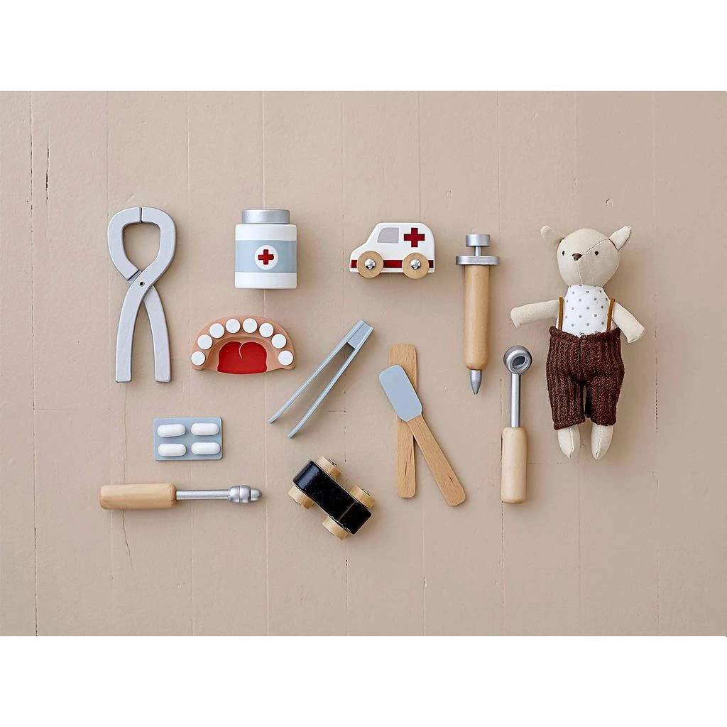 商品The Hut|Bloomingville MINI Play Set Dentist Multi-Color - Set of 9,价格¥172,第2张图片详细描述