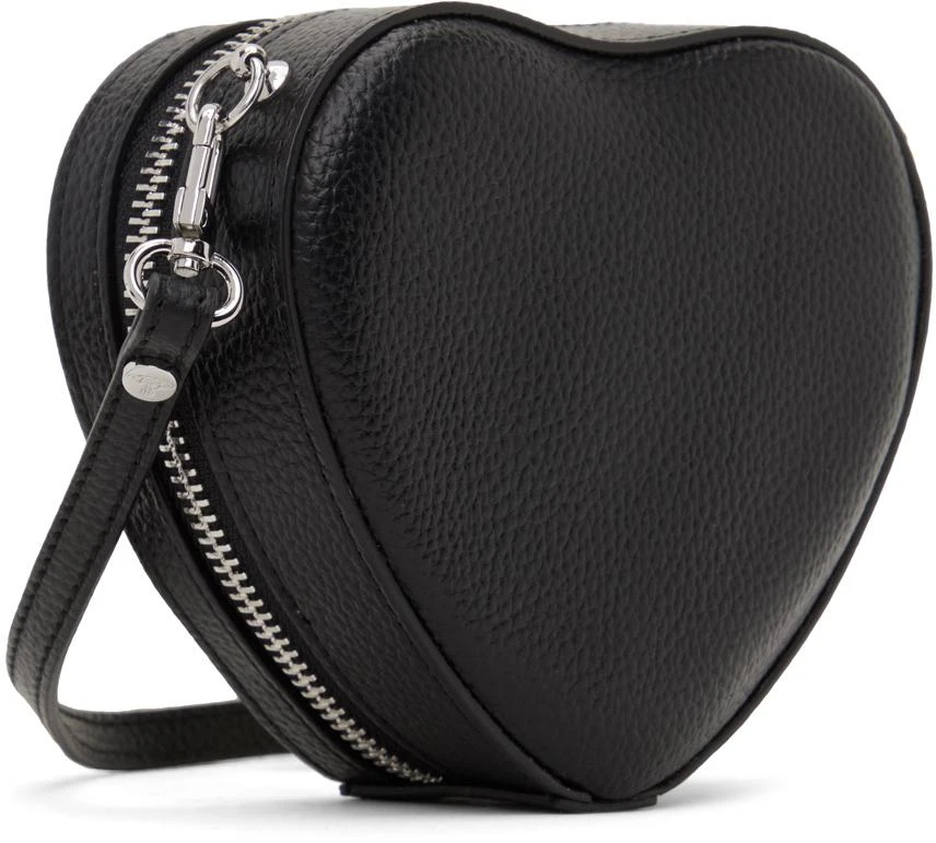 商品Vivienne Westwood|Black Mini Louise Heart Crossbody Bag,价格¥4346,第3张图片详细描述