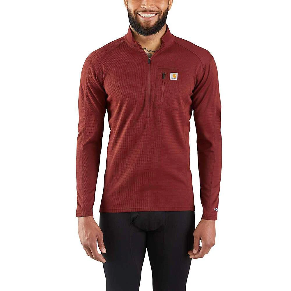 商品Carhartt|Carhartt Men's Base Force Midweight Tech Quarter-Zip,价格¥412,第3张图片详细描述