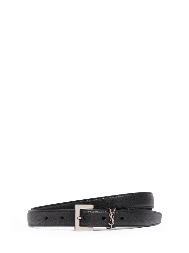 商品Yves Saint Laurent|2cm Yls Smooth Leather Belt,价格¥3674,第1张图片