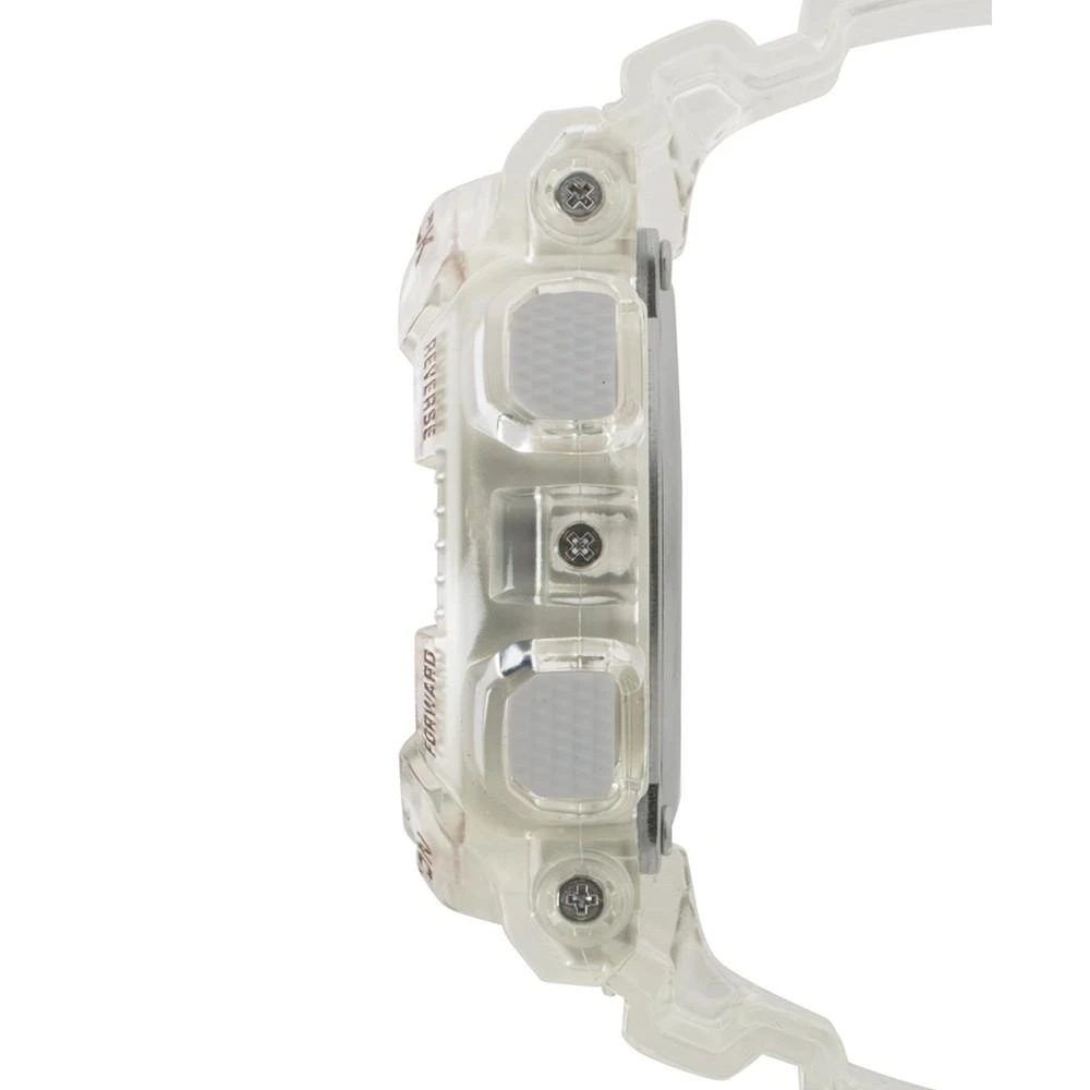 商品G-Shock|Women's Analog-Digital Clear Resin Strap Watch 45.9mm,价格¥1048,第3张图片详细描述